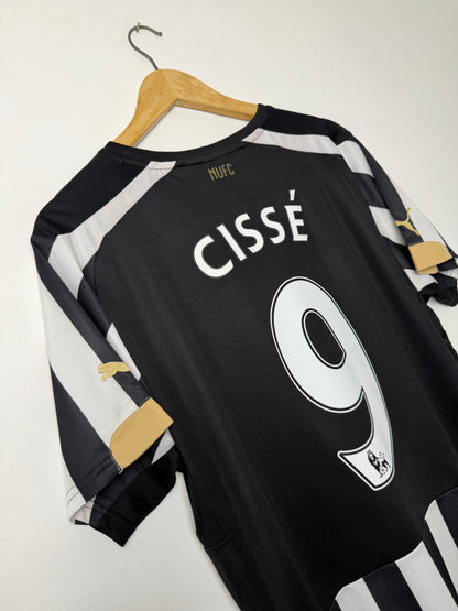 Papiss Cissé Newcastle United 2014-15 home football shirt (M)