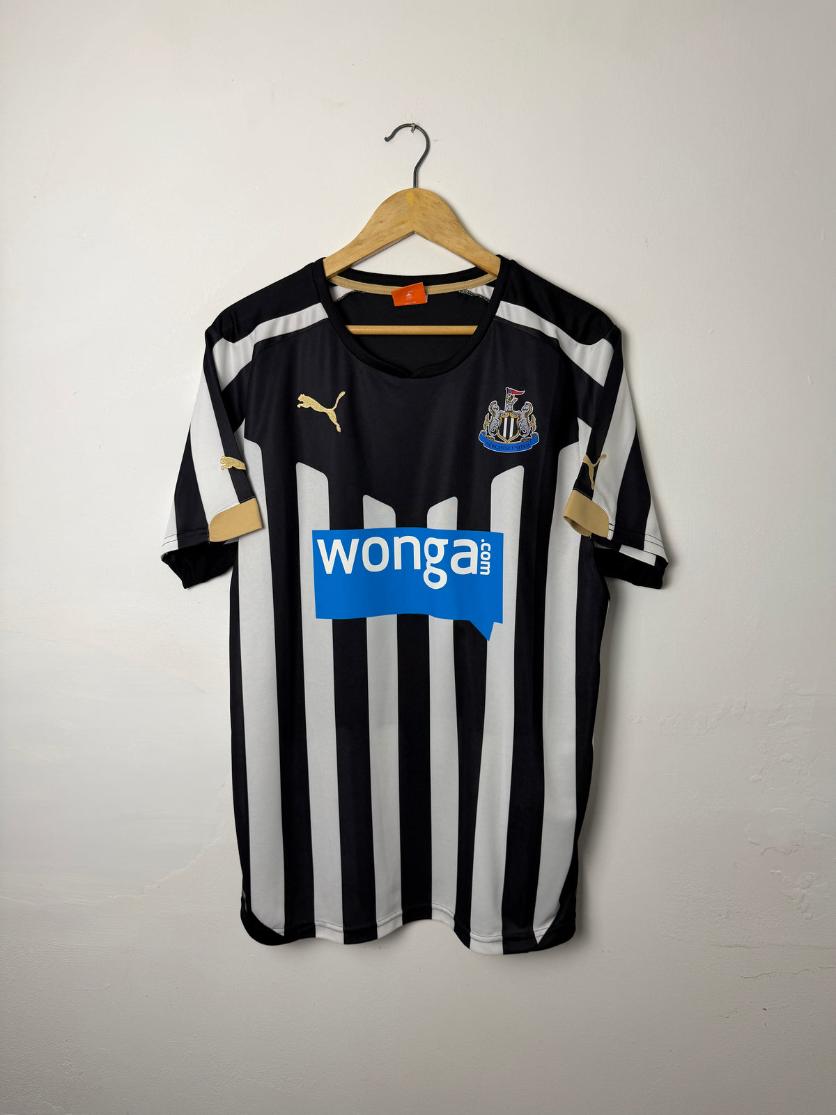 Papiss Cissé Newcastle United 2014-15 home football shirt (M)