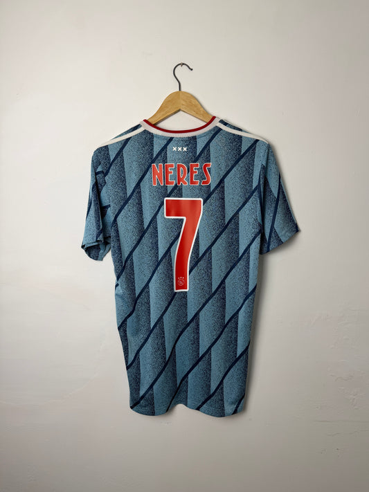 David Neres AFC Ajax 2020-21 away football shirt (M)