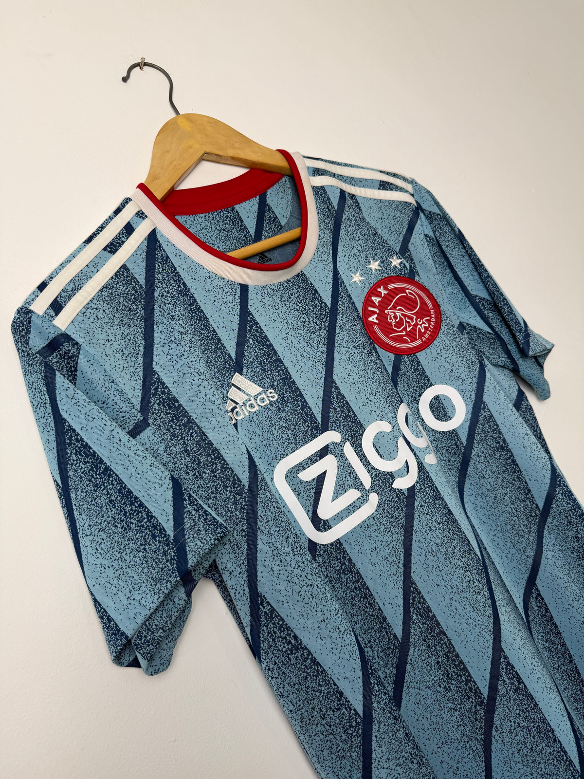David Neres AFC Ajax 2020-21 away football shirt (M)