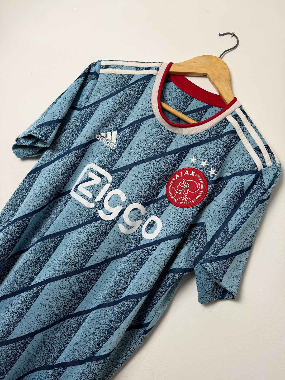 David Neres AFC Ajax 2020-21 away football shirt (M)