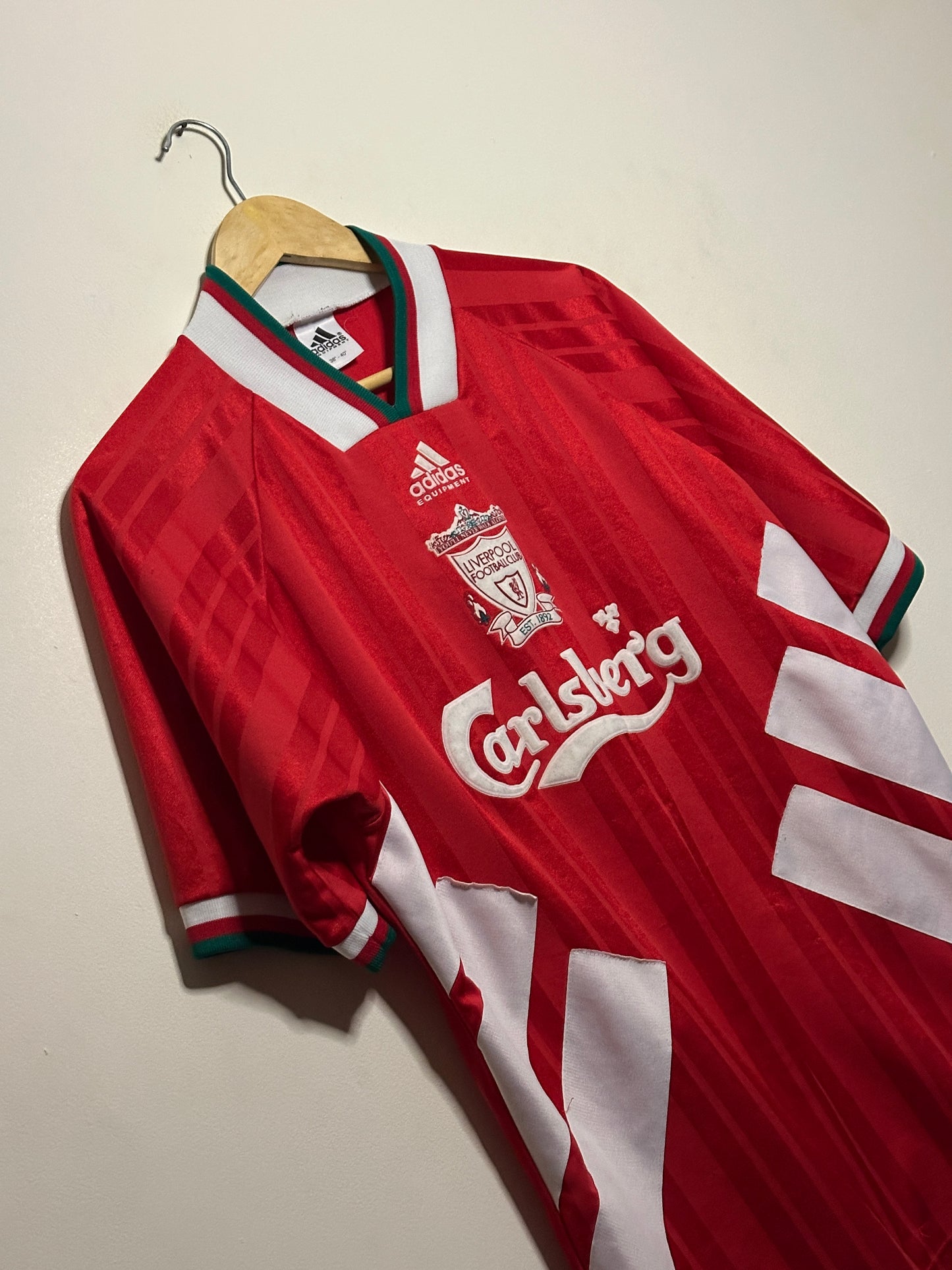 Liverpool FC 1993-95 home football shirt (M)