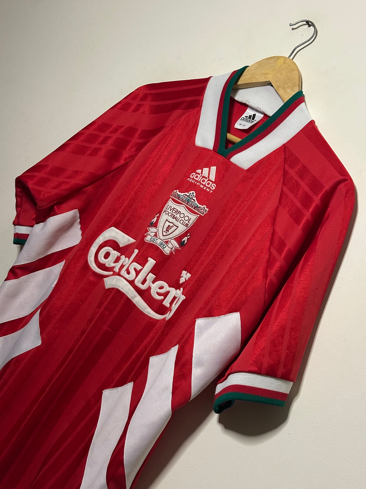 Liverpool FC 1993-95 home football shirt (M)