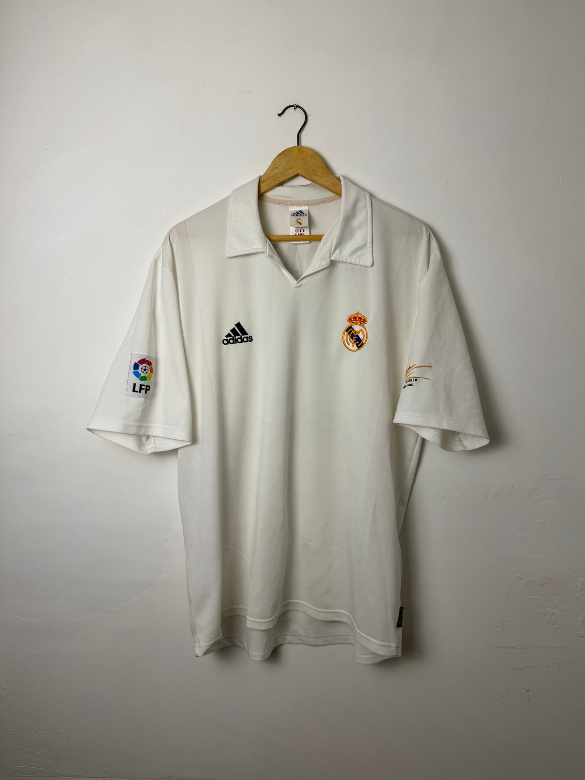 Zinedine Zidane Real Madrid CF 2001-02 Centenary home football shirt (L)