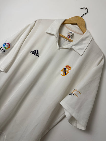 Zinedine Zidane Real Madrid CF 2001-02 Centenary home football shirt (L)