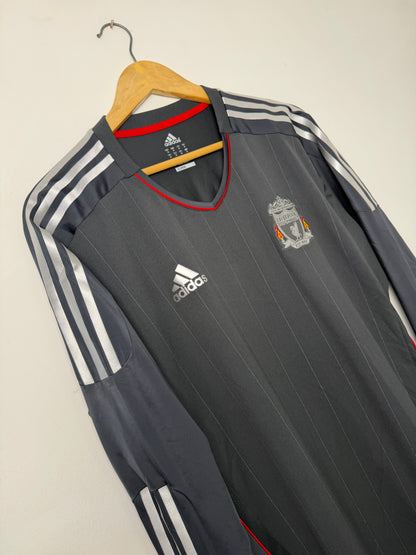 Luis Suarez Liverpool FC 2011-12 TECHFIT away football shirt (XL)