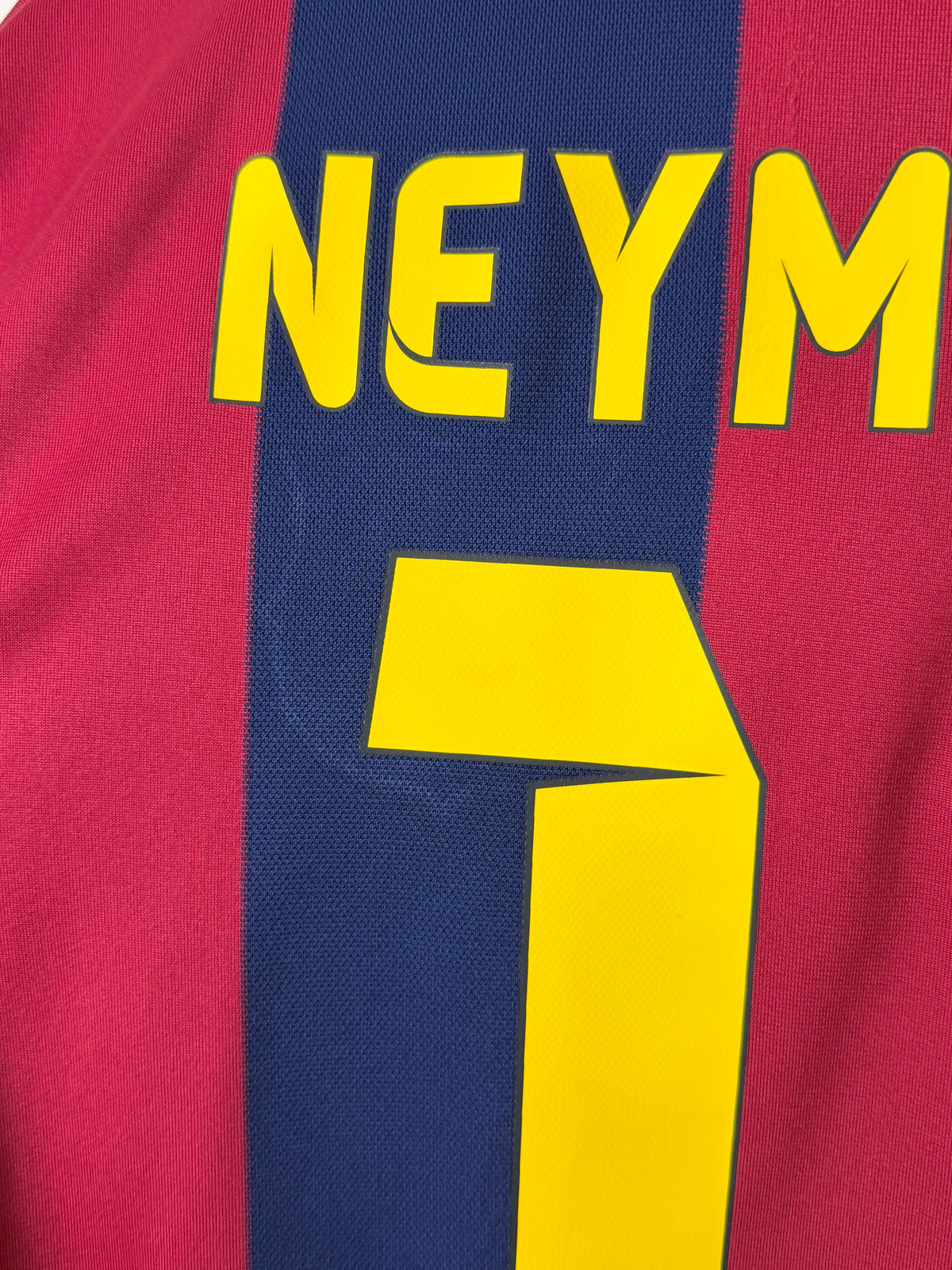 Neymar JR FC Barcelona 2014-15 home football shirt (XL)