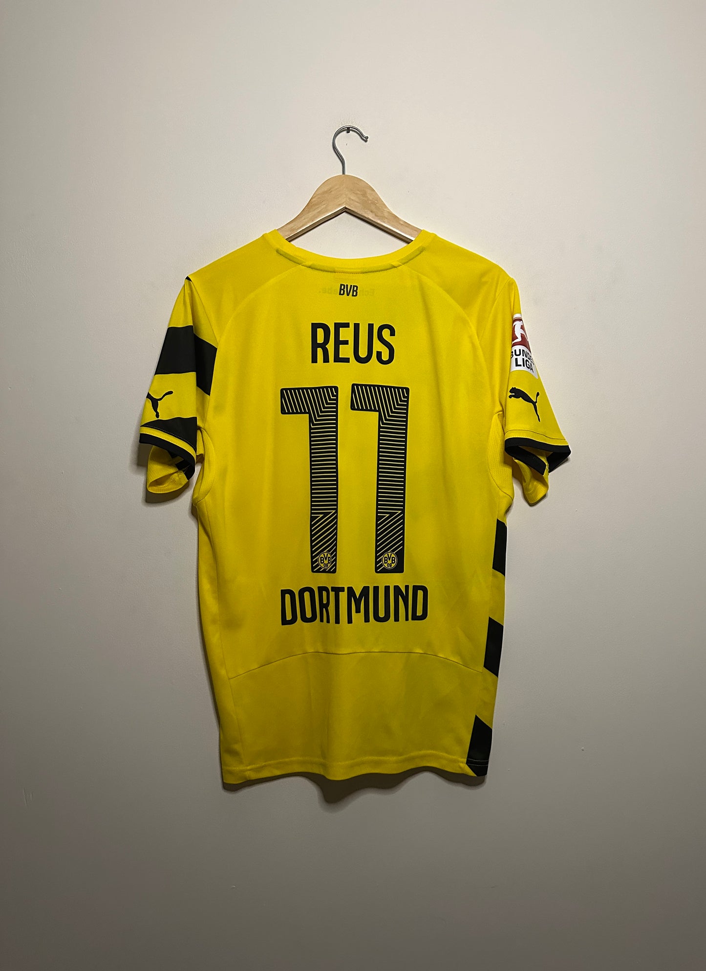 Marco Reus Borussia Dortmund 2014-15 home football shirt (M)