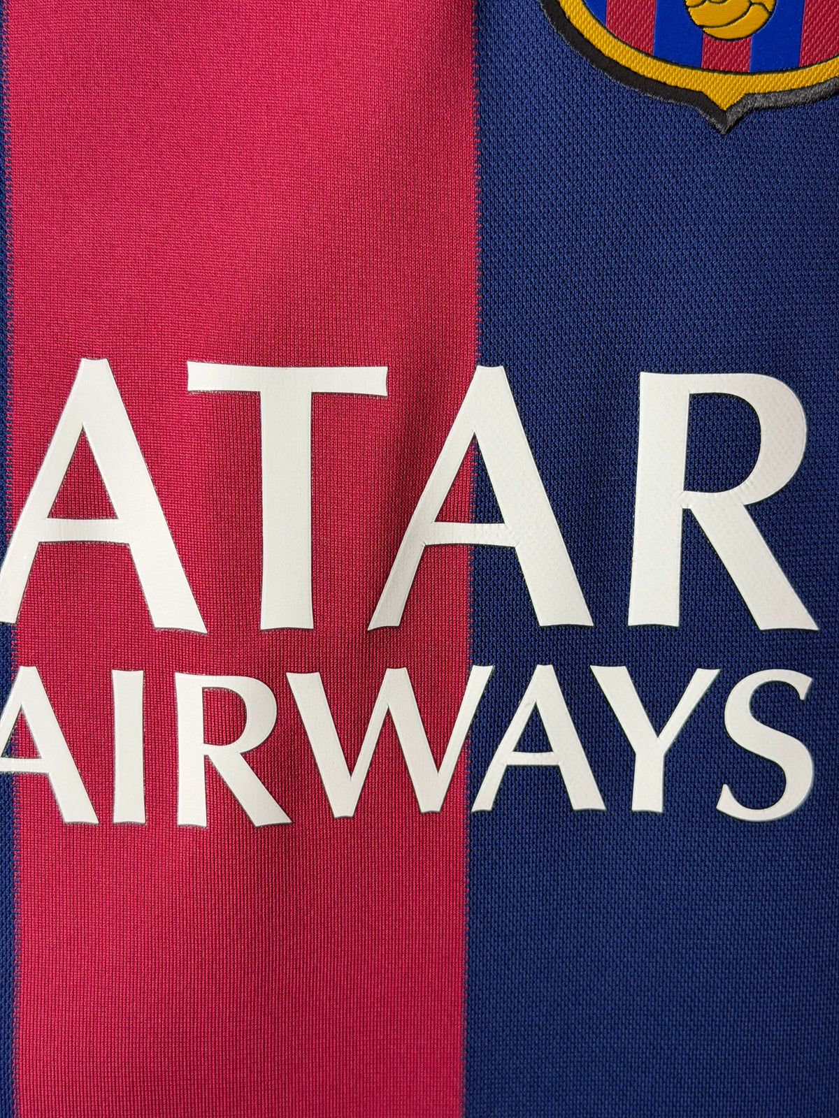 Neymar JR FC Barcelona 2014-15 home football shirt (XL)