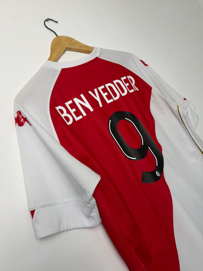 Wissam Ben Yedder AS Monaco 2020-21 home football shirt (XL)
