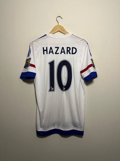 Eden Hazard Chelsea FC 2015-16 away football shirt (M)