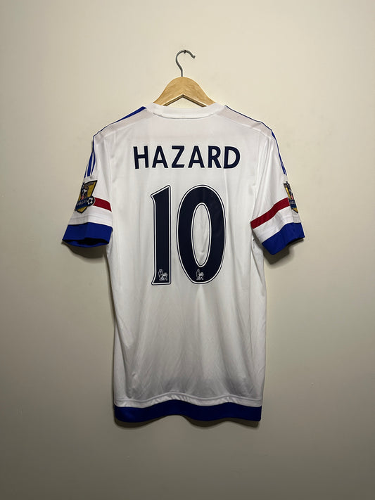 Eden Hazard Chelsea FC 2015-16 away football shirt (M)