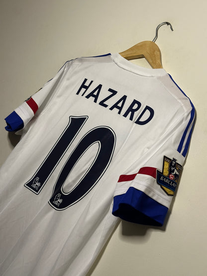 Eden Hazard Chelsea FC 2015-16 away football shirt (M)