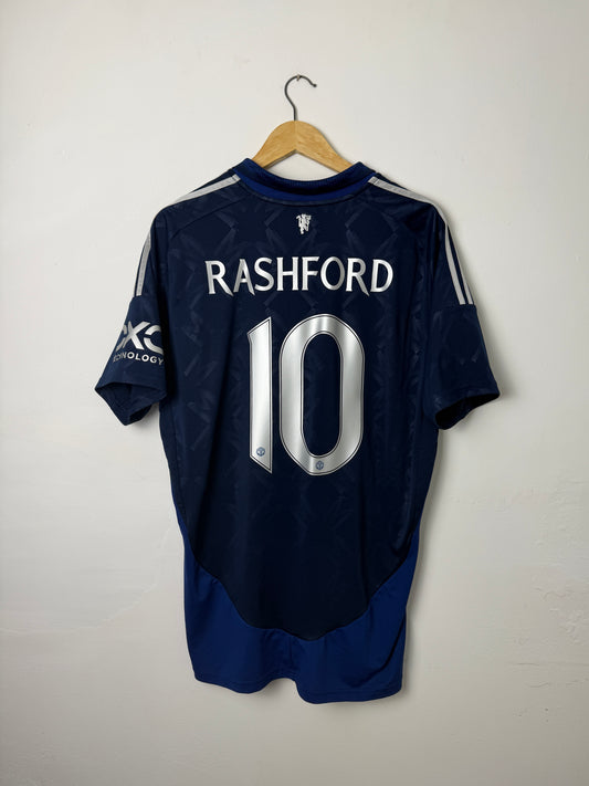 Marcus Rashford Manchester United 2024-25 away football shirt (XL)