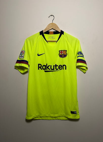 Lionel Messi FC Barcelona 2018-19 away football shirt (M)