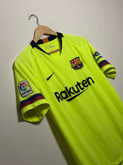 Lionel Messi FC Barcelona 2018-19 away football shirt (M)