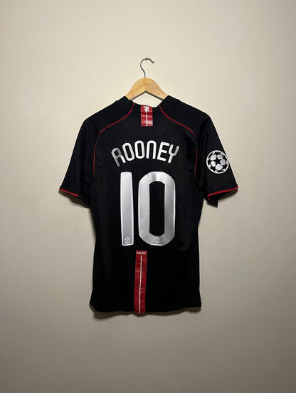 Wayne Rooney Manchester United 2007-08 away football shirt (M)