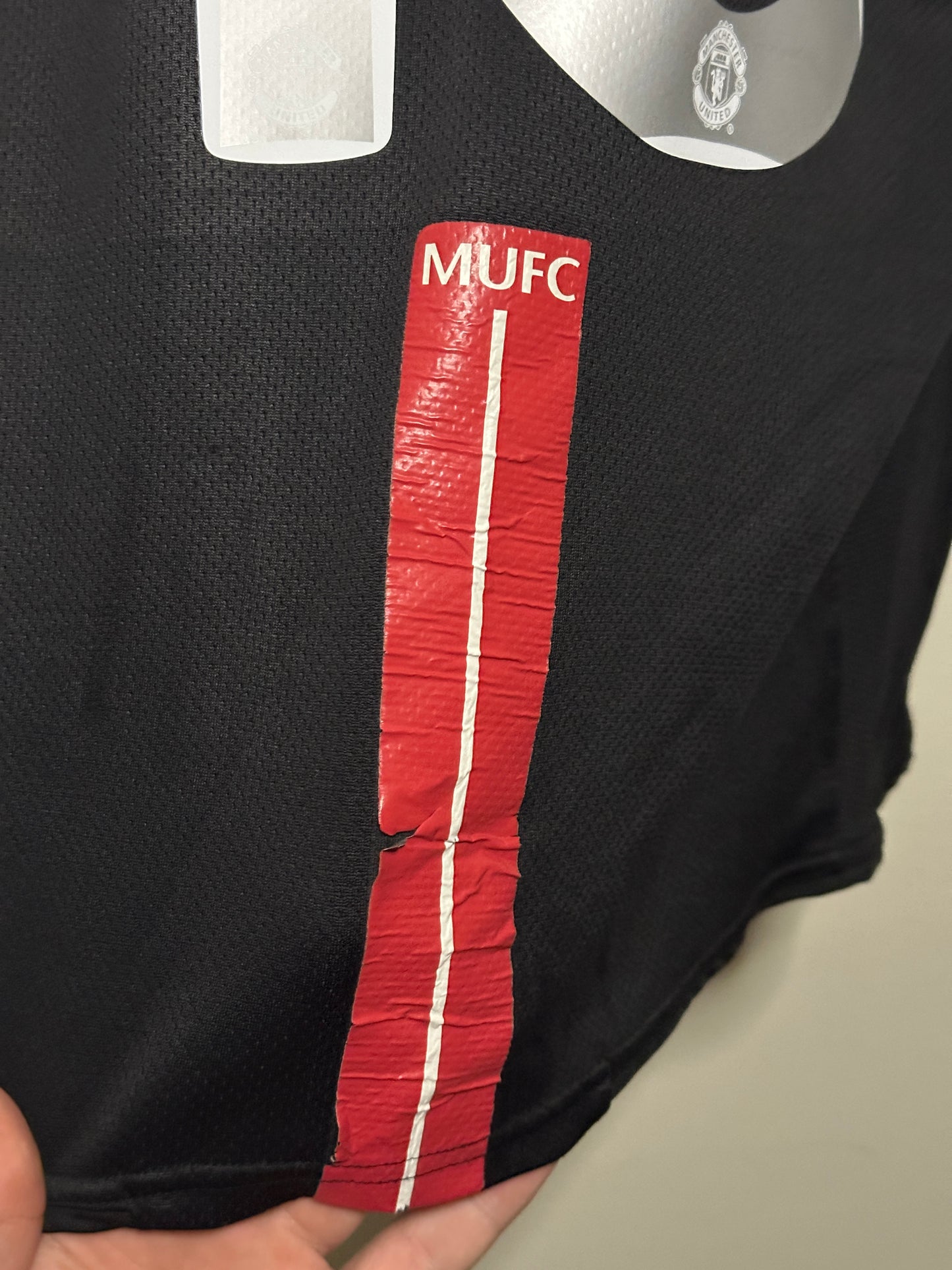 Wayne Rooney Manchester United 2007-08 away football shirt (M)