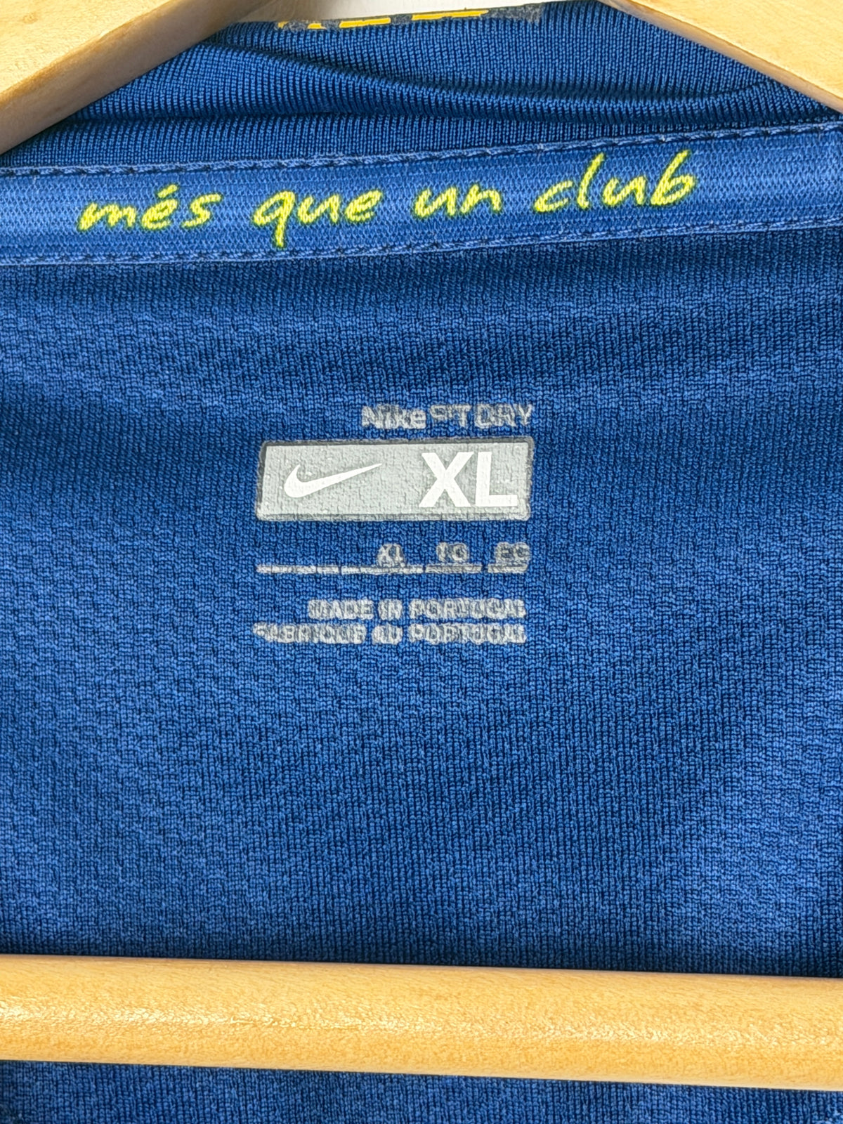 Ronaldinho FC Barcelona 2007-08 home football shirt (XL)