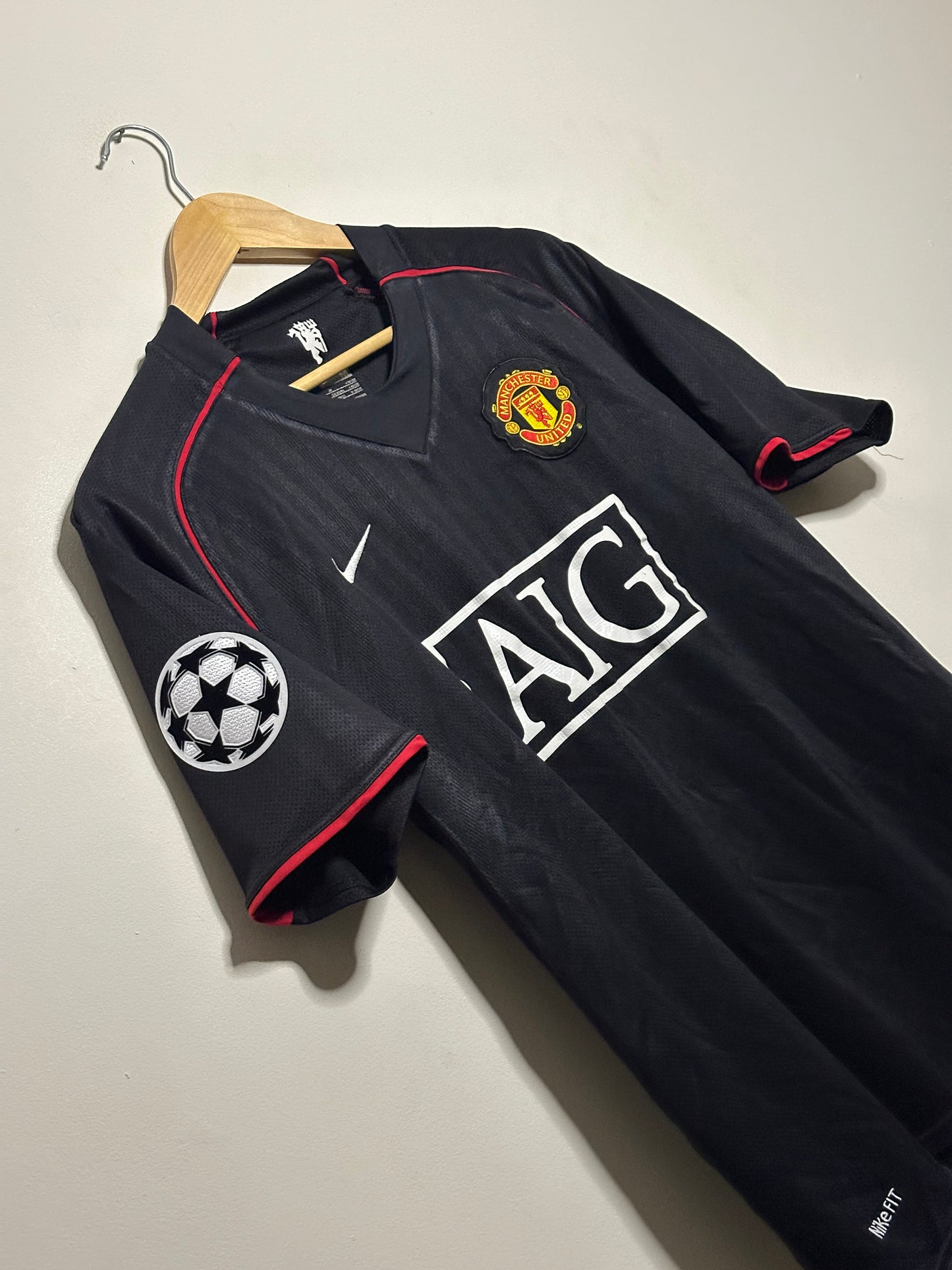 Wayne Rooney Manchester United 2007-08 away football shirt (M)