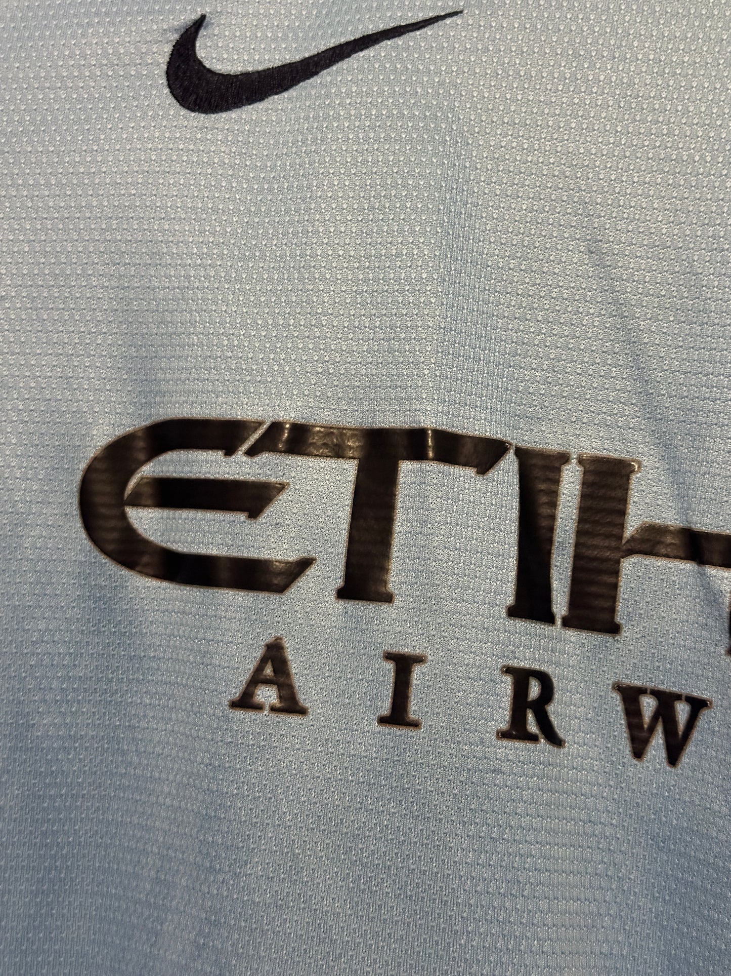 Yaya Toure Manchester City FC 2013-14 home football shirt (L)