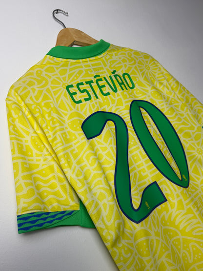 Estevao Brazil 2024 home football shirt (M)