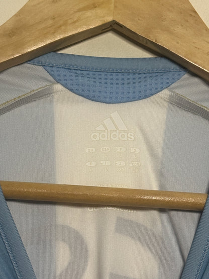 Lionel Messi Argentina 2006 World Cup home football shirt (L)