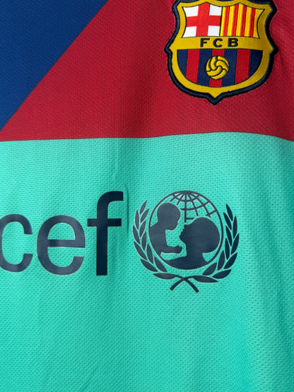 Lionel Messi FC Barcelona 2010-11 away football shirt (M)
