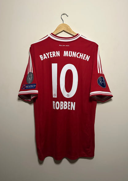 Arjen Robben FC Bayern Munich 2013-14 home football shirt (XL)