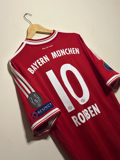 Arjen Robben FC Bayern Munich 2013-14 home football shirt (XL)