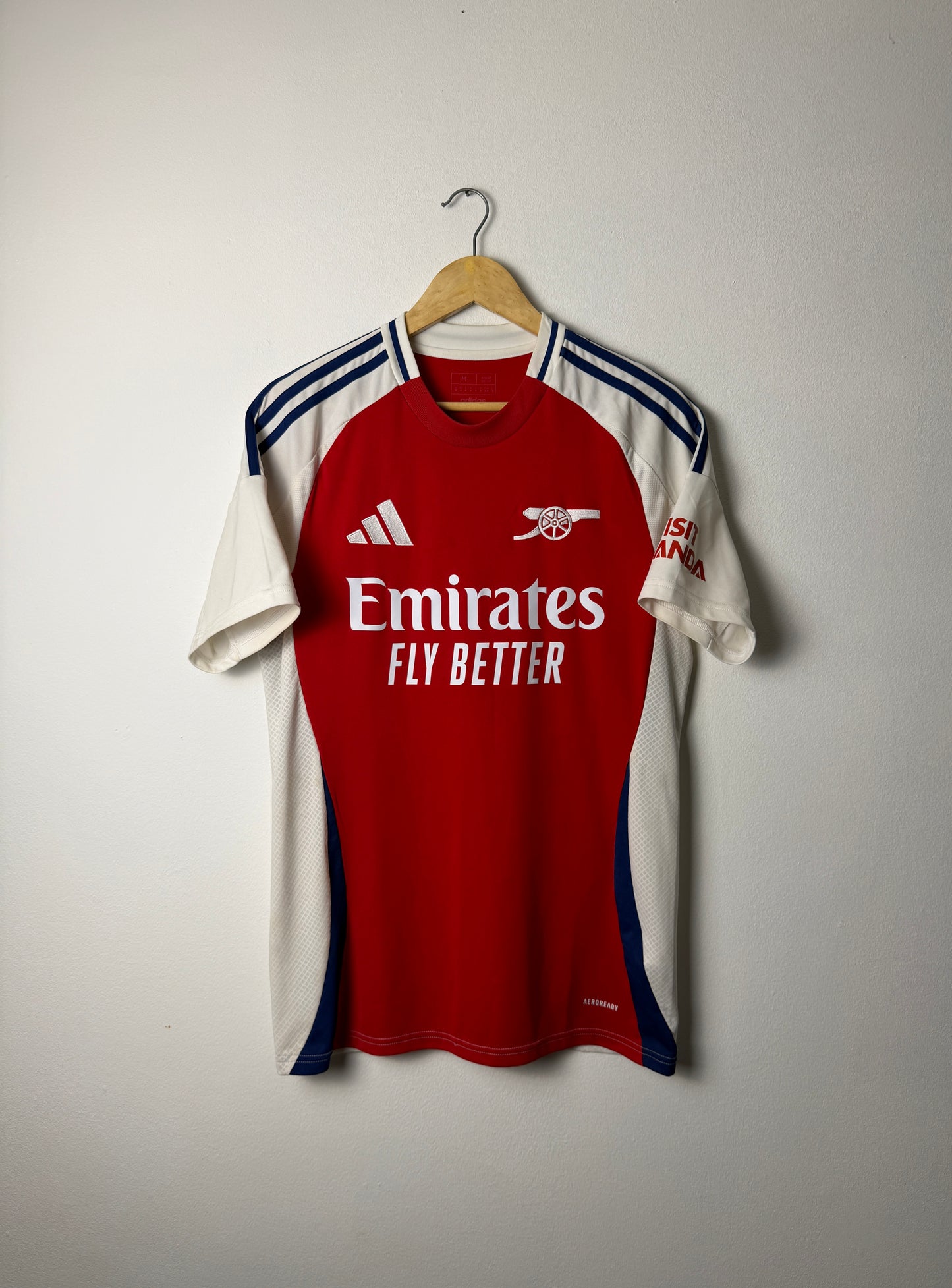 Bukayo Saka Arsenal FC 2024-25 home football shirt (M)