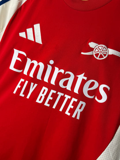 Bukayo Saka Arsenal FC 2024-25 home football shirt (M)
