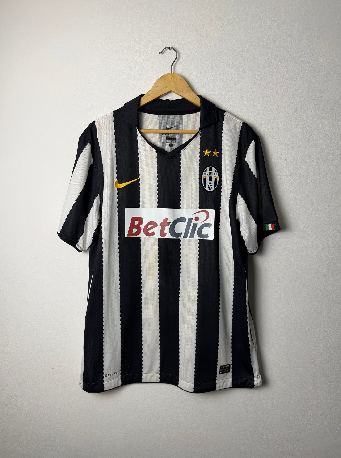 Alessandro Del Piero Juventus FC 2010-11 home football shirt (L)