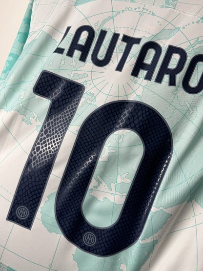 Lautaro Martinez Inter Milan 2022-23 away football shirt (L)