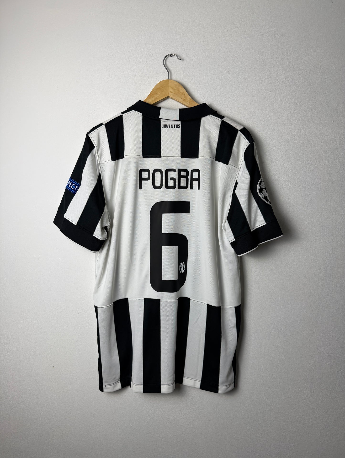Paul Pogba Juventus FC 2014-15 home football shirt (L)