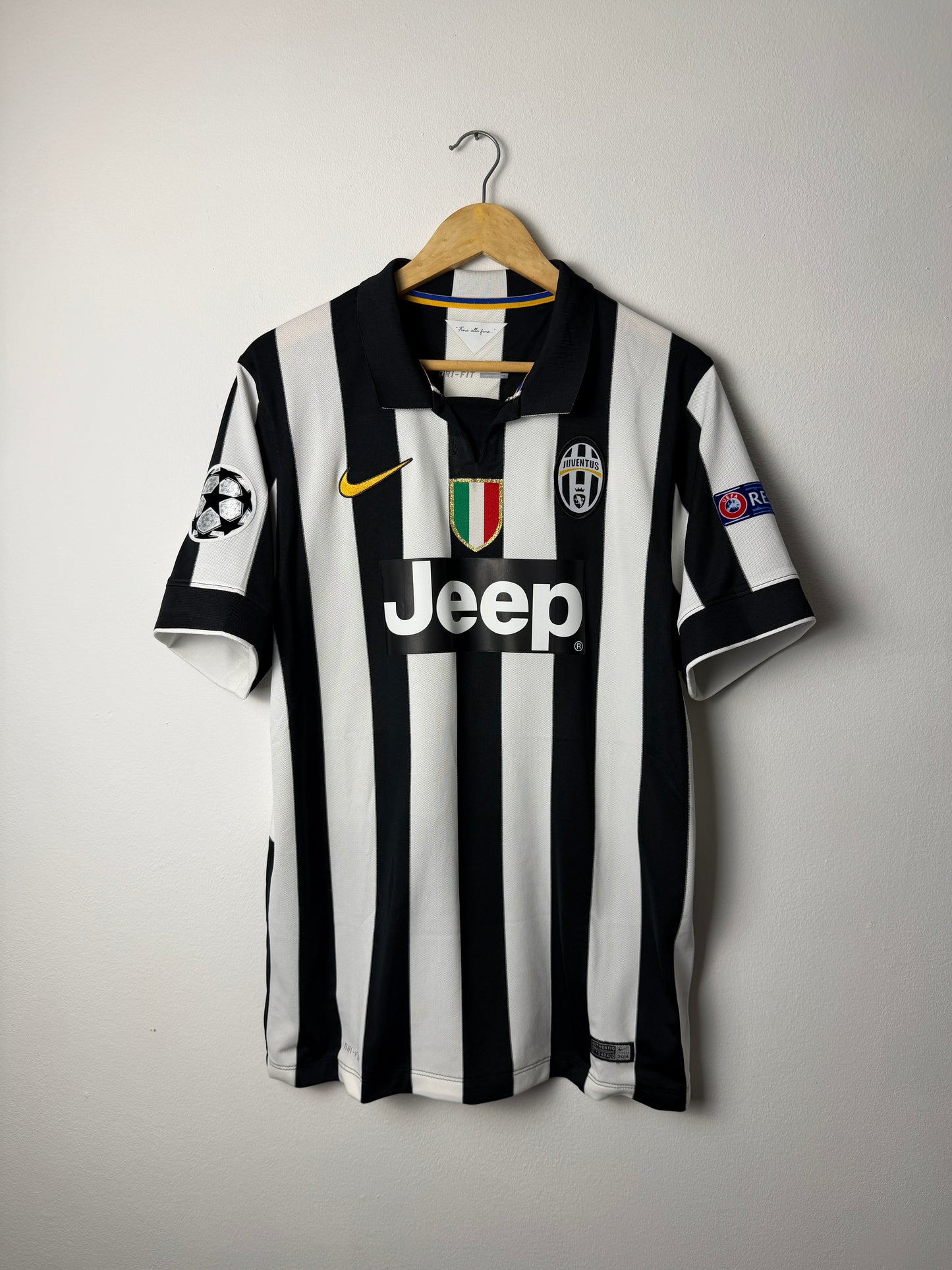 Paul Pogba Juventus FC 2014-15 home football shirt (L)