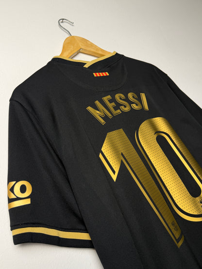 Lionel Messi FC Barcelona 2020-21 away football shirt (XL)