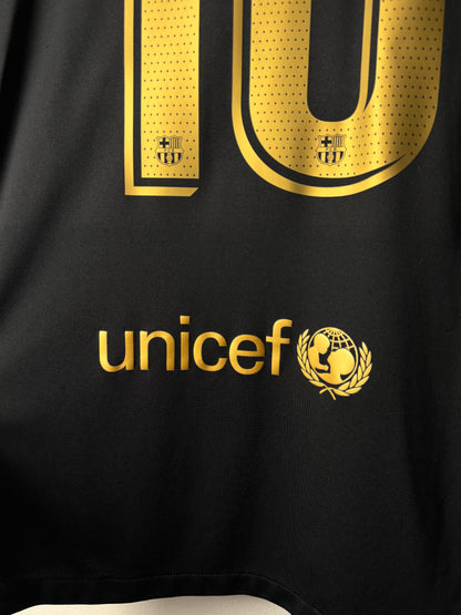 Lionel Messi FC Barcelona 2020-21 away football shirt (XL)
