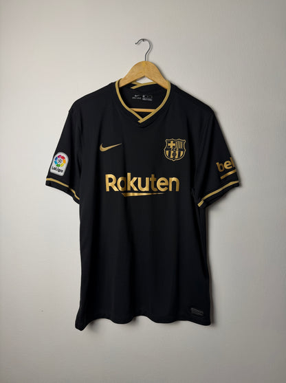 Lionel Messi FC Barcelona 2020-21 away football shirt (XL)