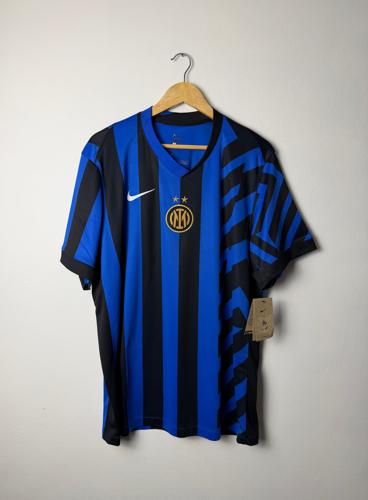 Lautaro Martinez Inter Milan 2024-25 home football shirt (XL)