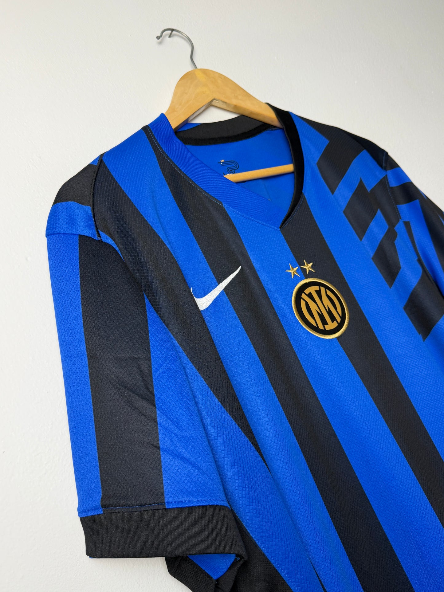 Lautaro Martinez Inter Milan 2024-25 home football shirt (XL)