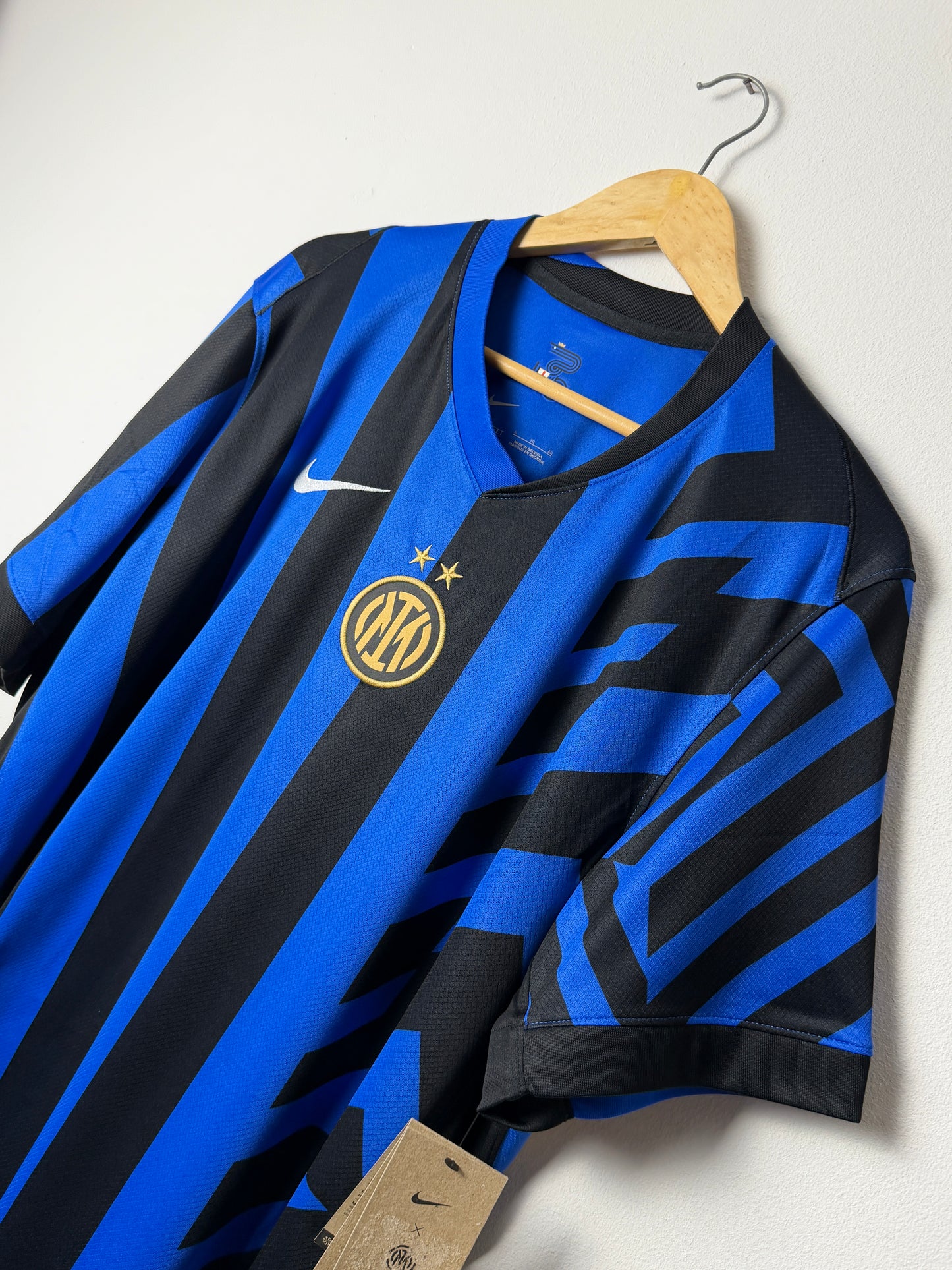 Lautaro Martinez Inter Milan 2024-25 home football shirt (XL)