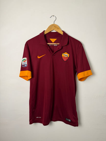 Victor Ibarbo AS Roma 2014-15 home football shirt (M)