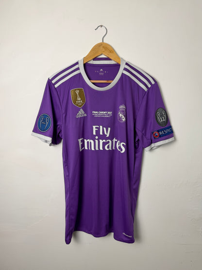 Luka Modric Real Madrid 2016-17 away football shirt (M)