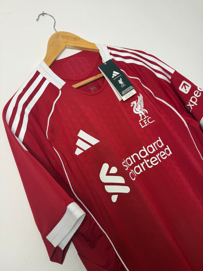 Dominik Szoboszlai Liverpool FC 2025-26 HEAT.RDY home football shirt (L)