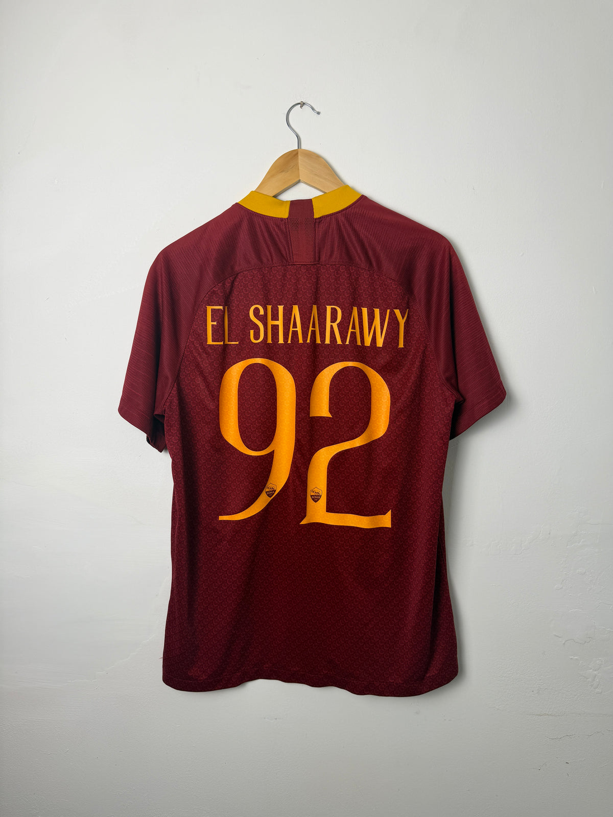 Stephan El Shaarawy AS Roma 2018-19 home football shirt (L)