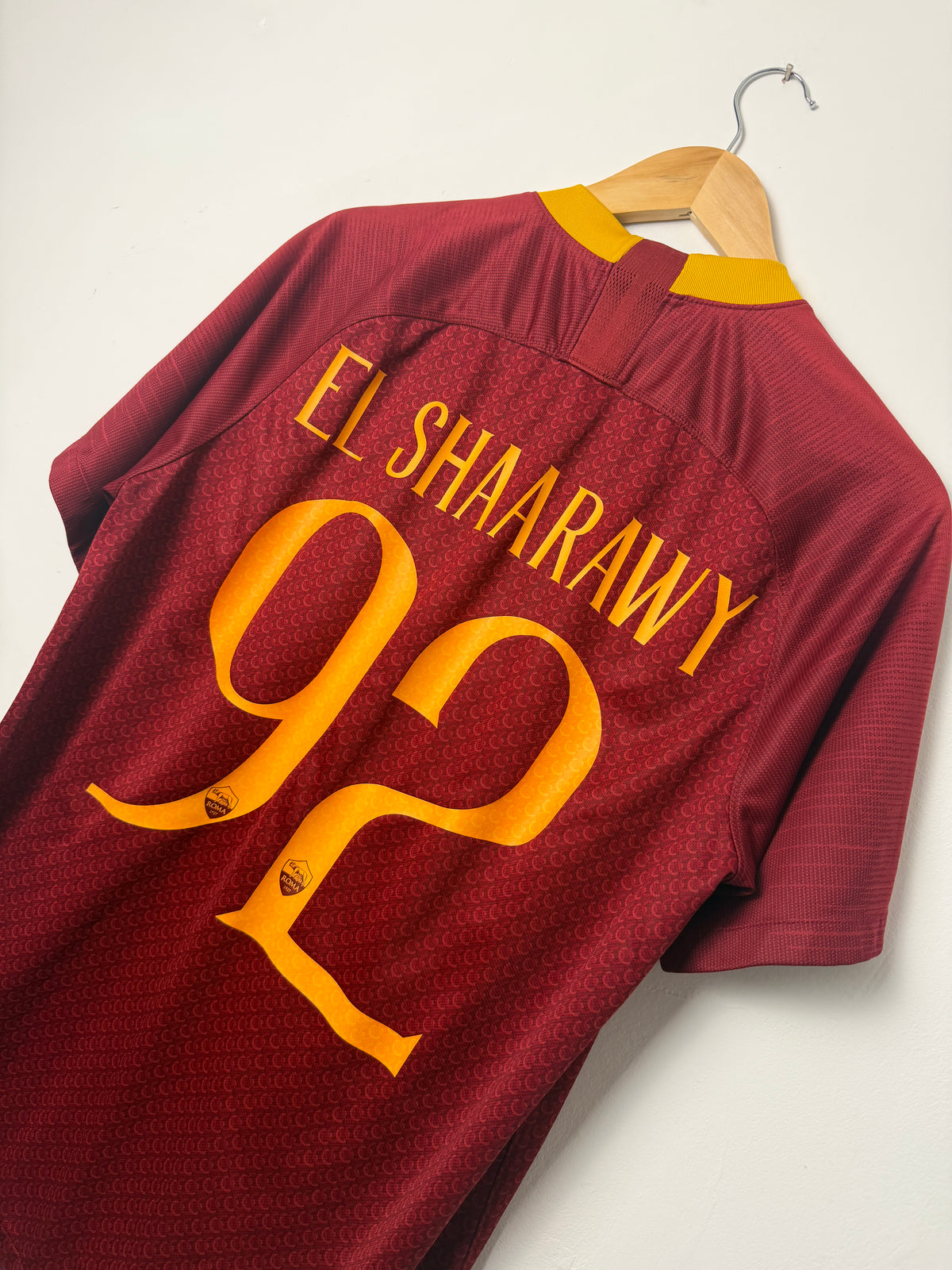 Stephan El Shaarawy AS Roma 2018-19 home football shirt (L)