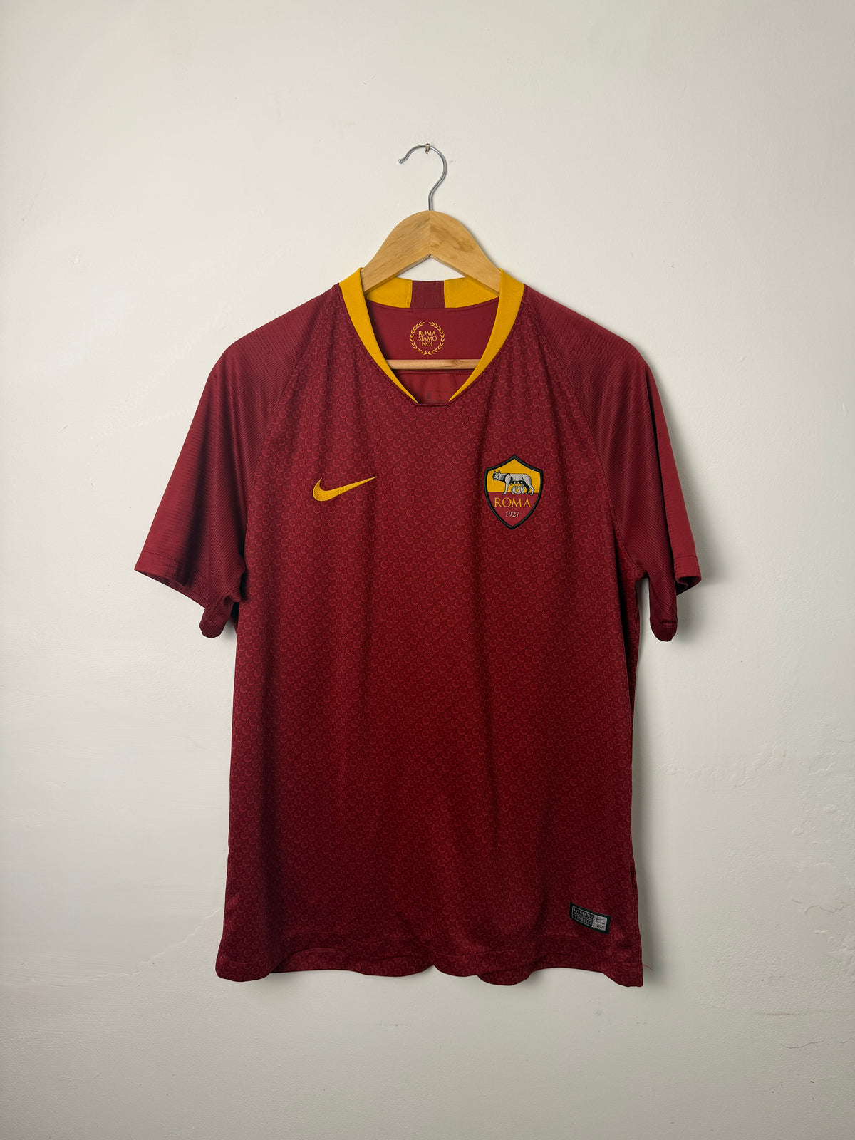Stephan El Shaarawy AS Roma 2018-19 home football shirt (L)
