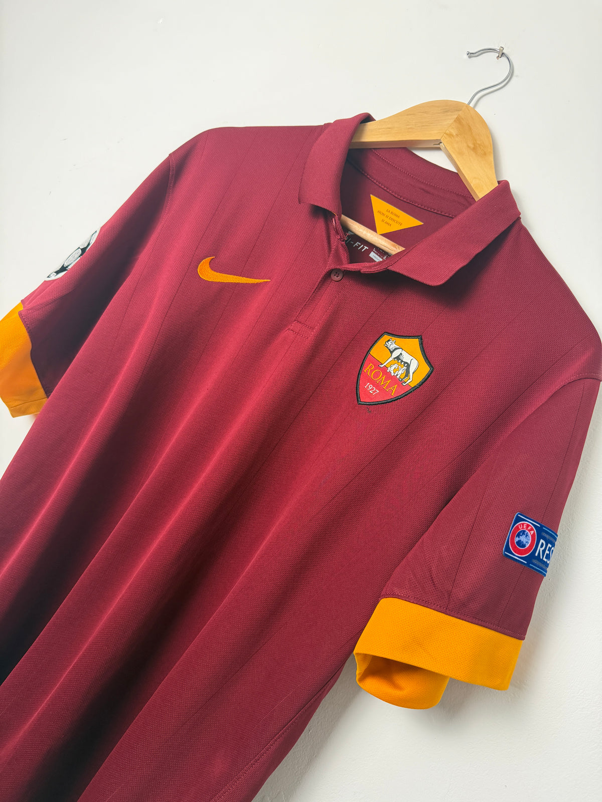Gervinho AS Roma 2014-15 home football shirt (L)