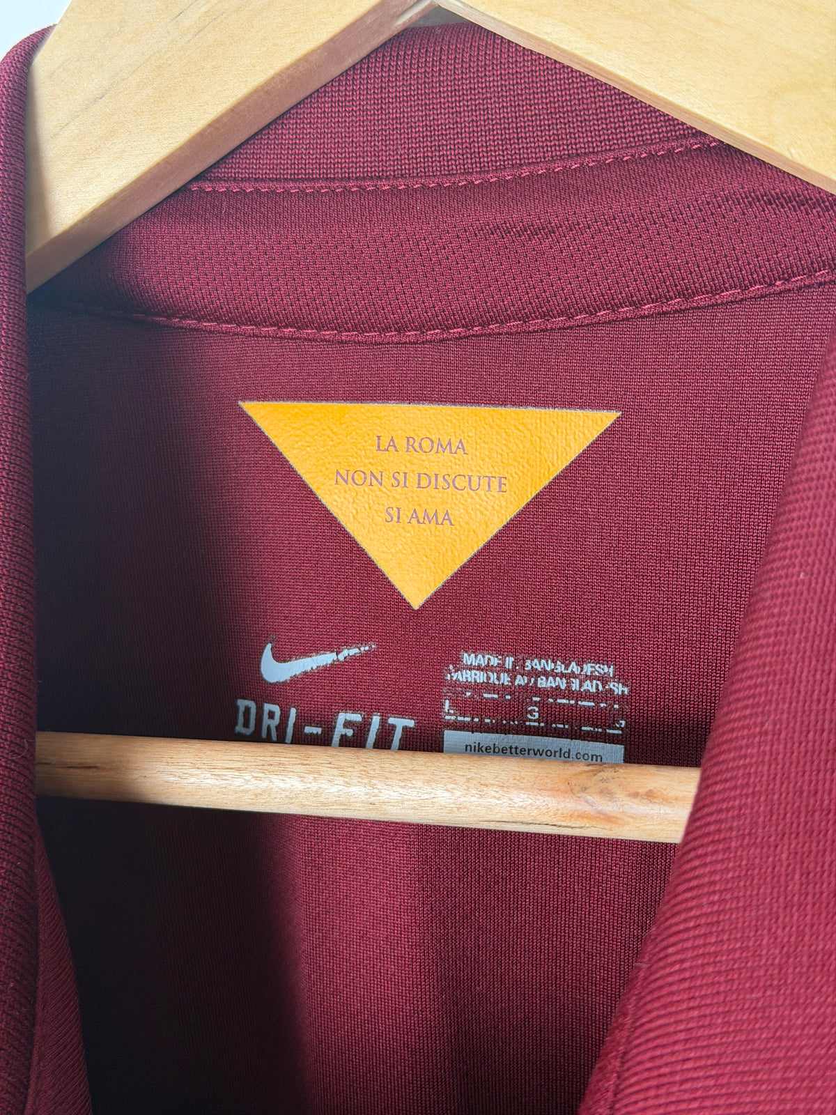 Gervinho AS Roma 2014-15 home football shirt (L)